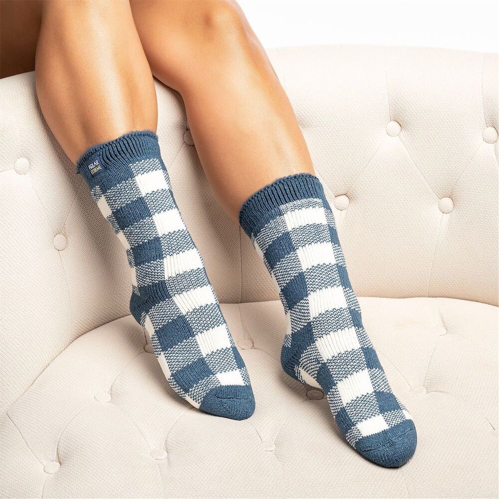 Polar Extreme Women's Thermal Socks 3 Pairs Mid Calf Winter - Picture 2 of 4